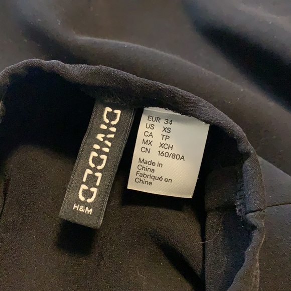 H&M Black Dress with Pink Butterfly - Picture 6 of 6